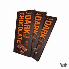 Amul Dark Chocolate Bar 150g - 3pcs