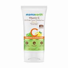 Mamaearth Vitamin C Oil-Free Moisturizer For Face with Vitamin C & Gotu Kola for Skin Illumination – 80 ml