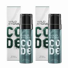 Wild Stone Code Steel Body Perfume For Men - 120 ml